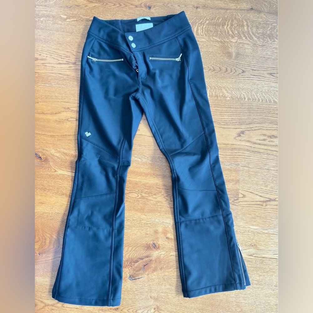 Obermeyer softshell black size 6 snow pants